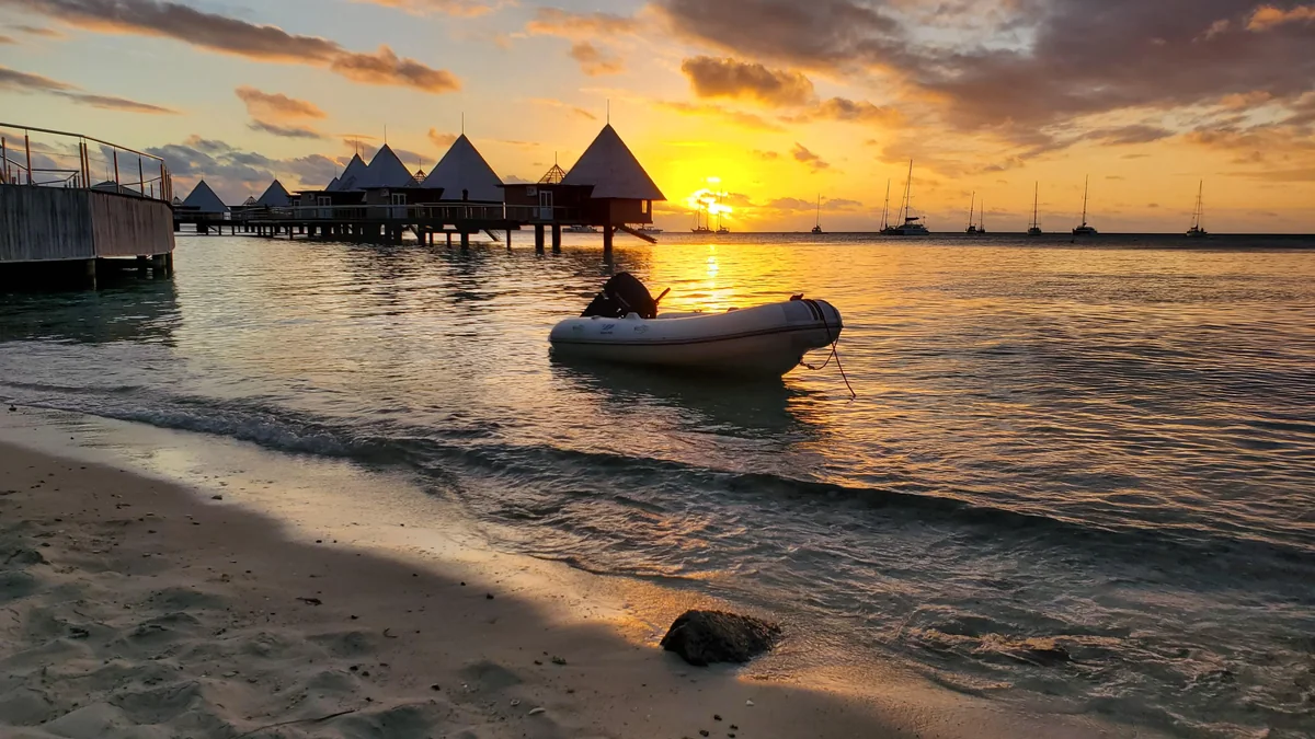 投稿写真：静かに一日が終わる時間🌅