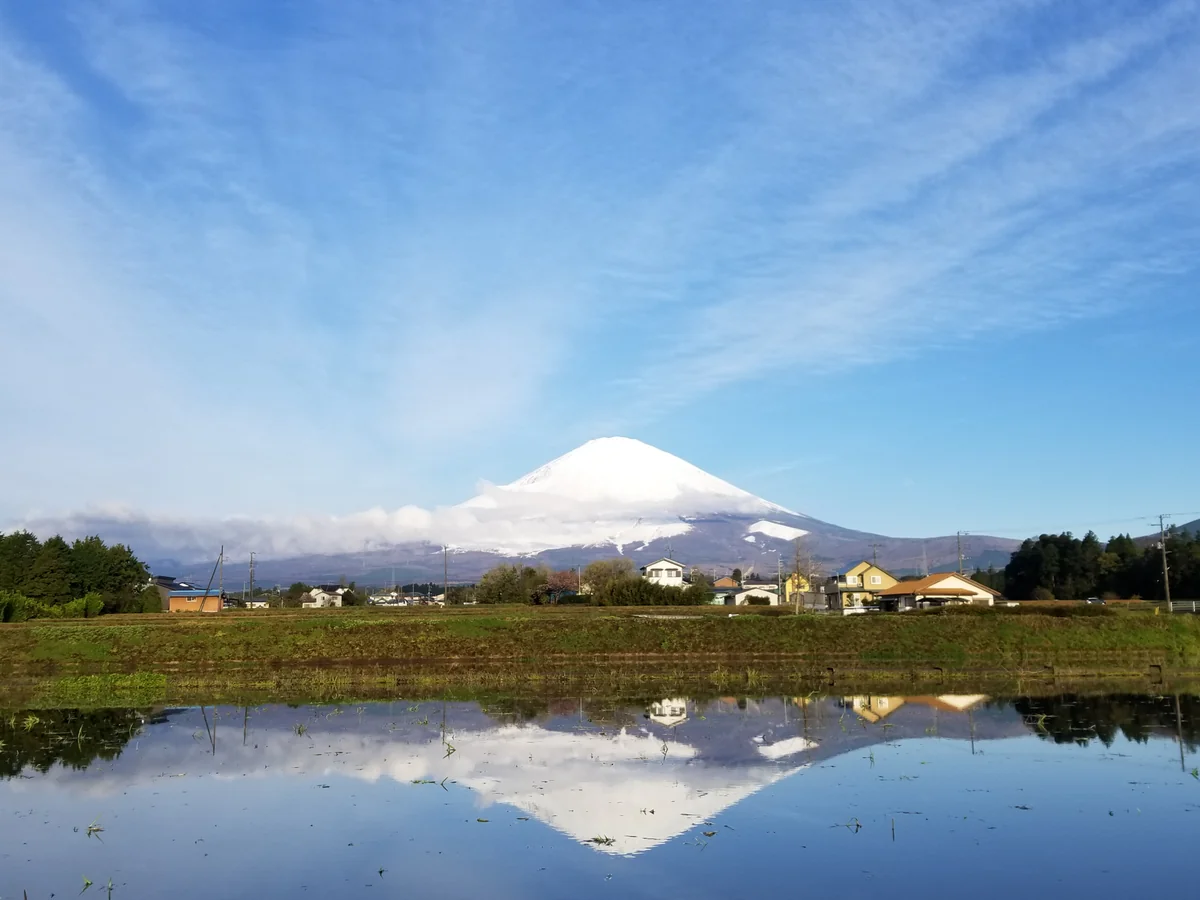 投稿写真：逆さ富士