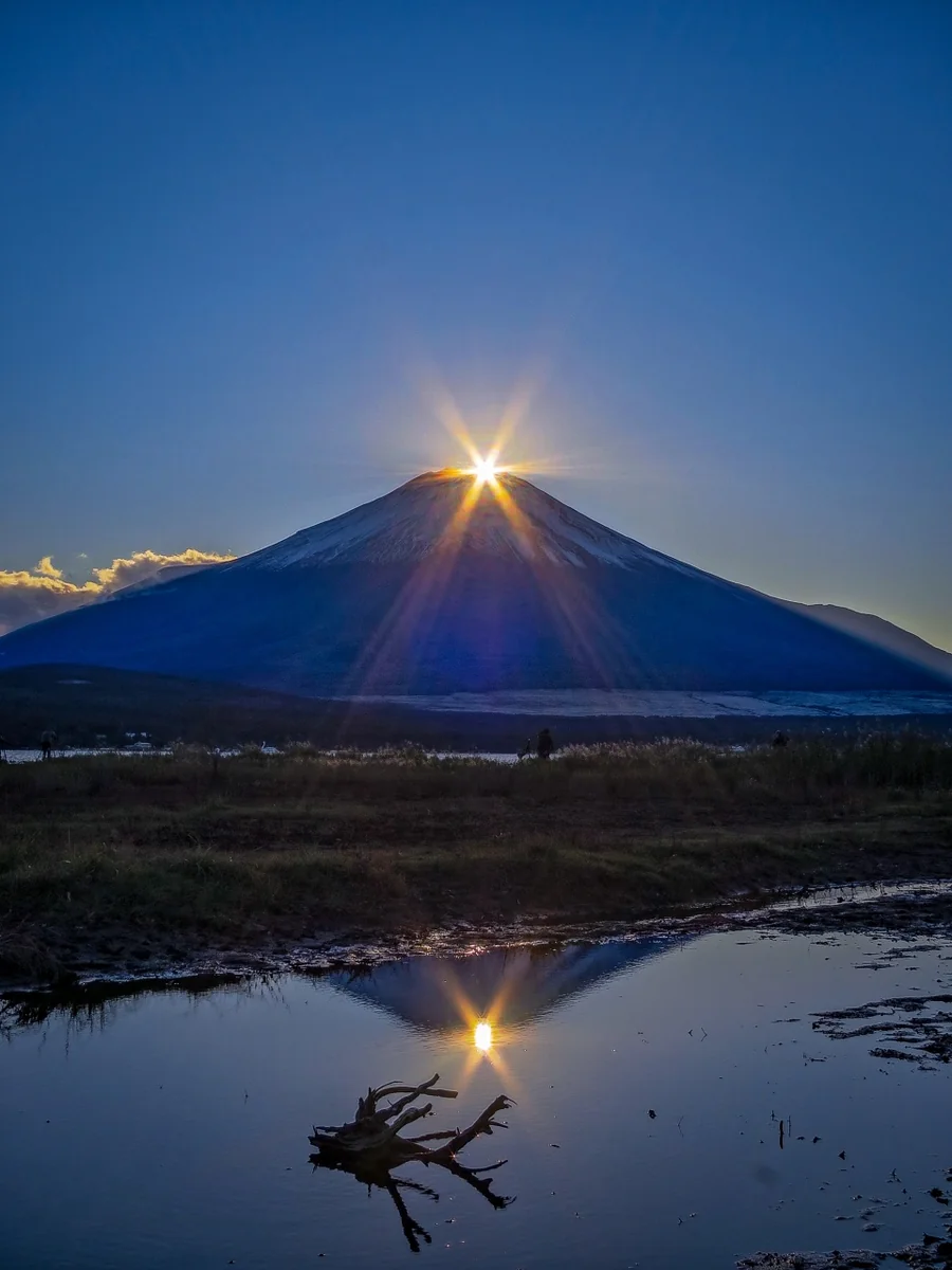 投稿写真：ダブルダイヤモンド富士