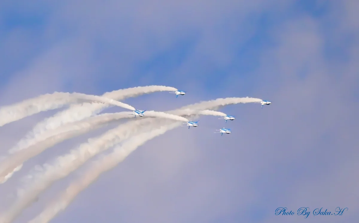 投稿写真：ブルーインパルス