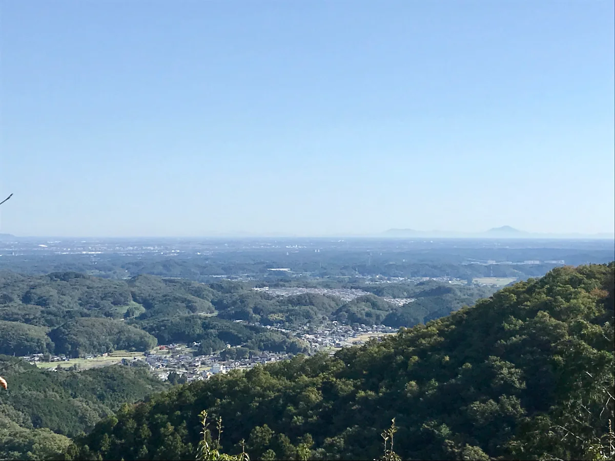 投稿写真：官ノ倉山から見た関東平野