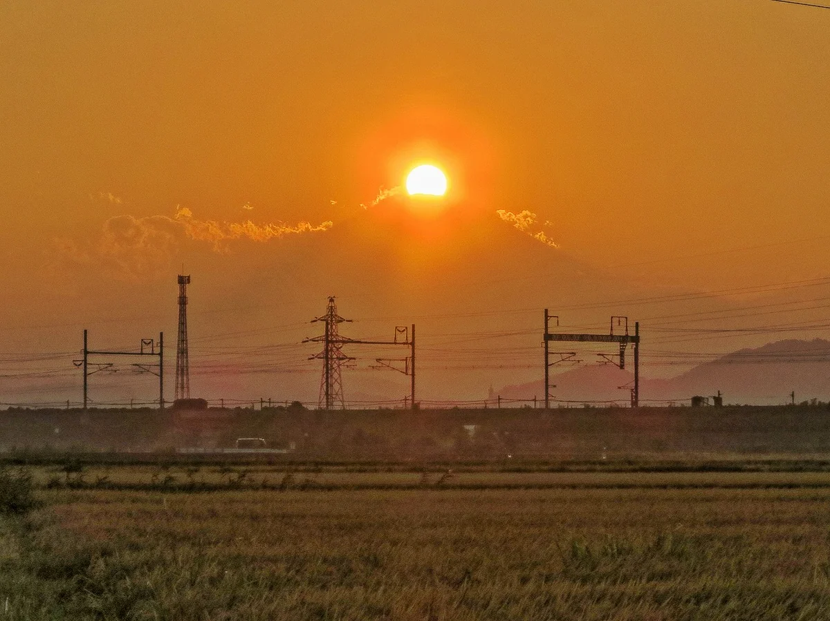 投稿写真：ダイヤモンド富士