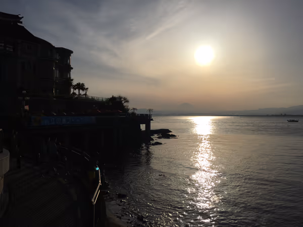 投稿：江ノ島の夕暮れ