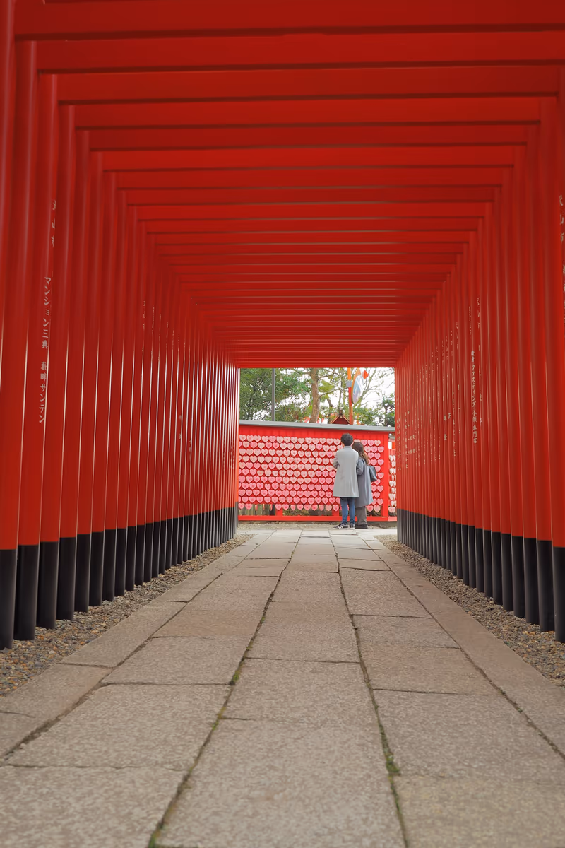 投稿写真：紅い回廊