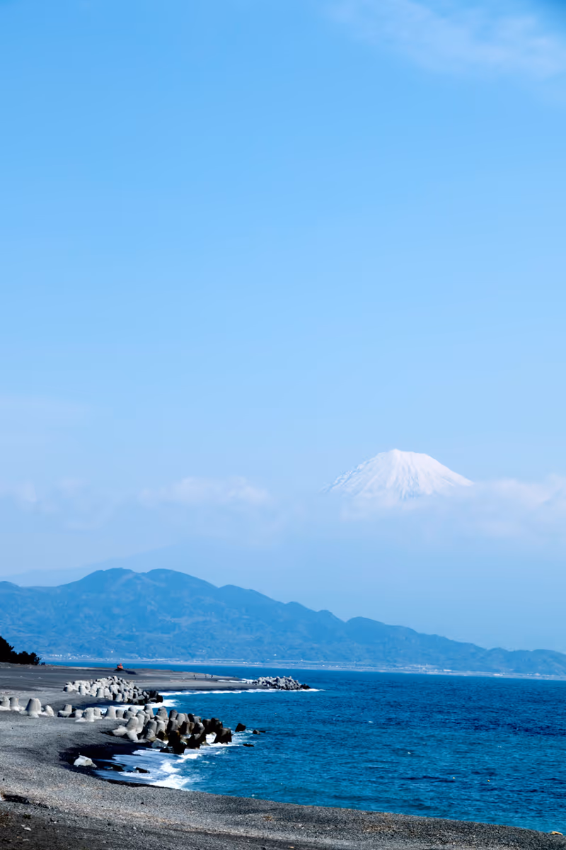 投稿写真：霞んだ富士さん