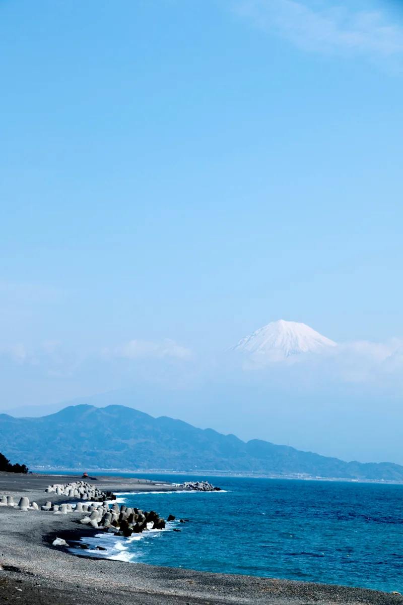 投稿写真：霞んだ富士さん