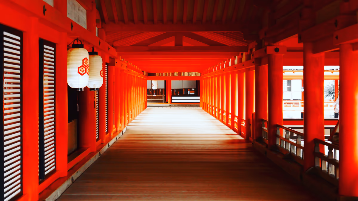 投稿写真：紅の回廊