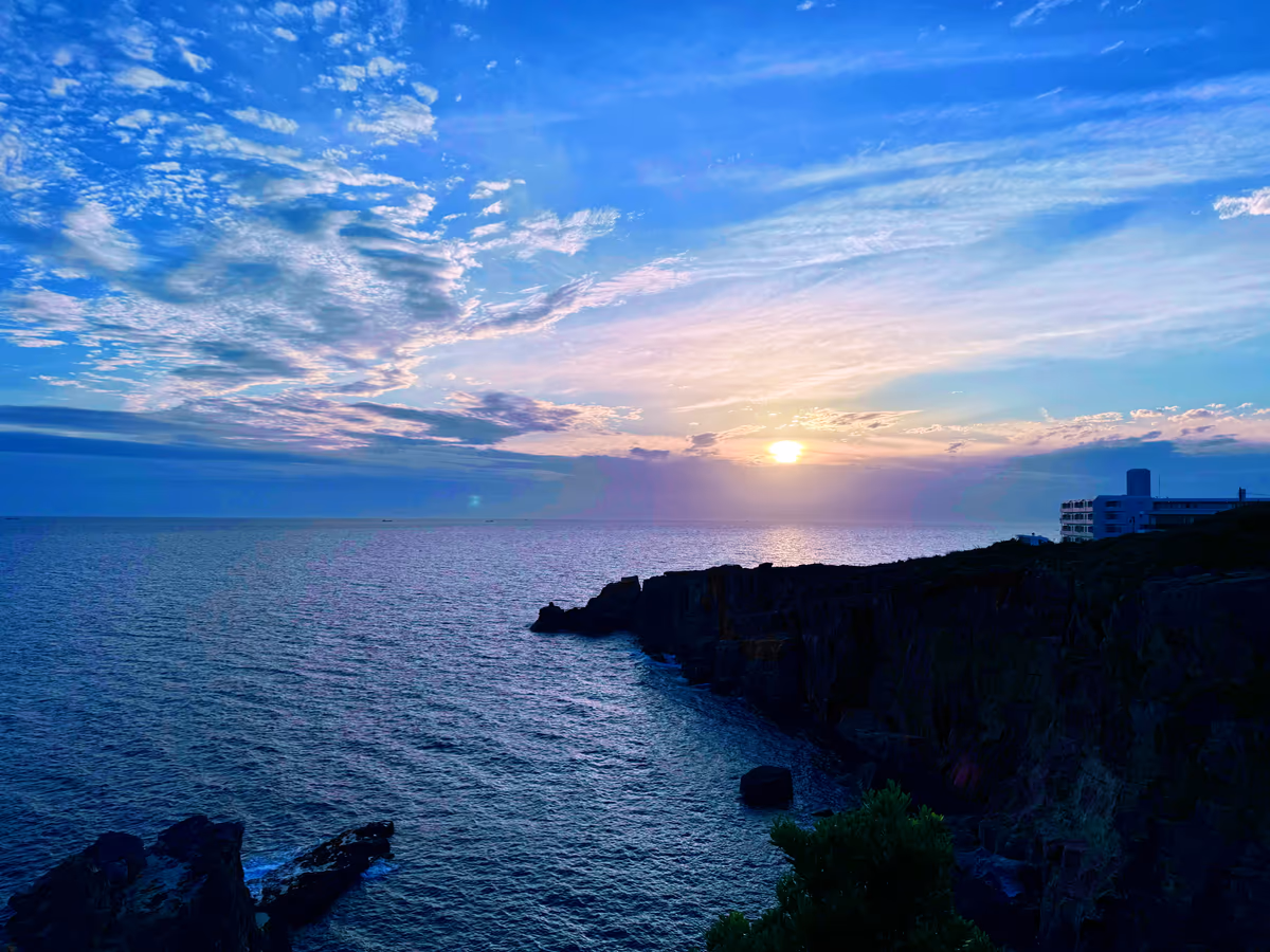 投稿写真：三段壁の夕景