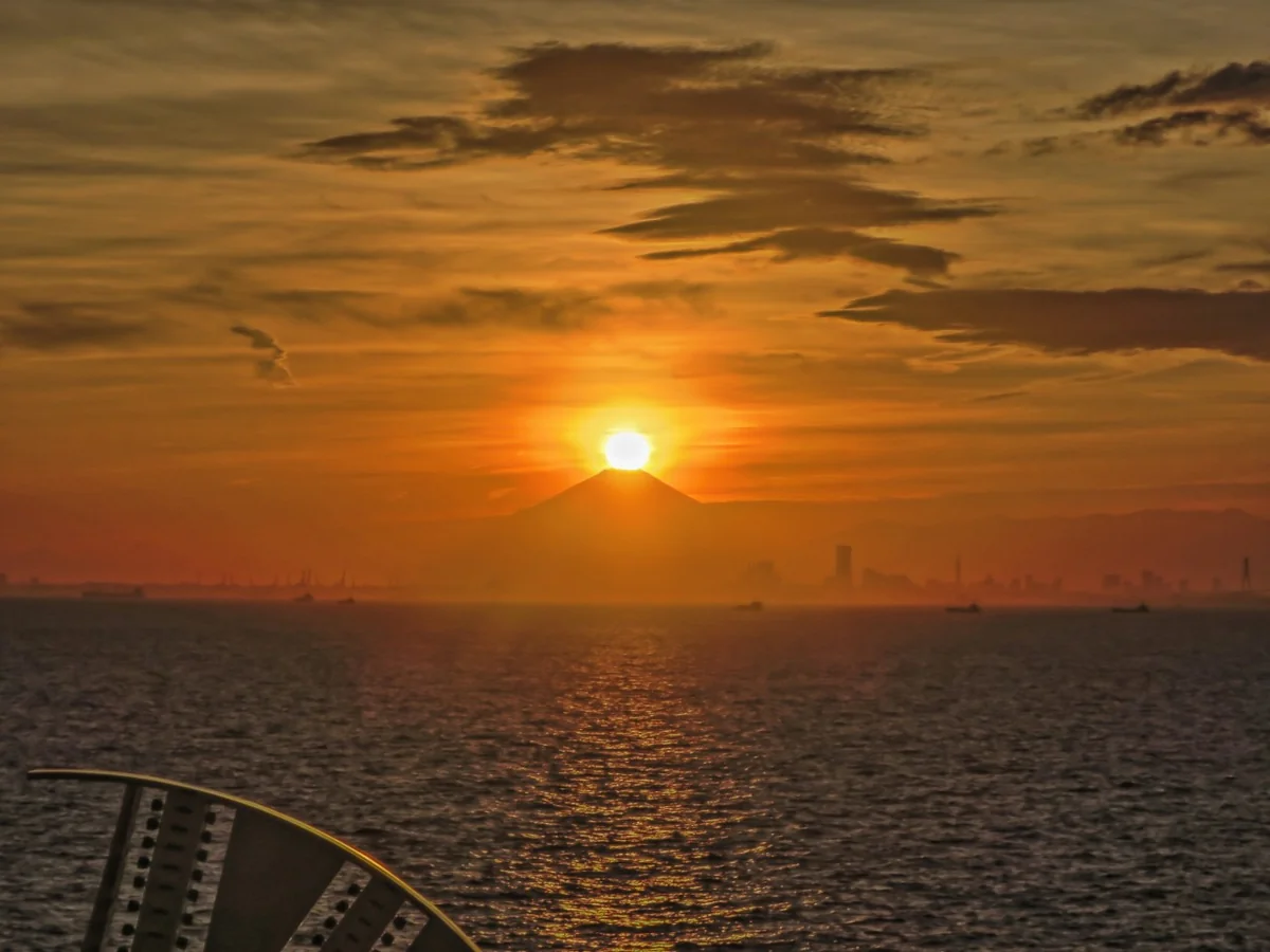 投稿写真：ダイヤモンド富士