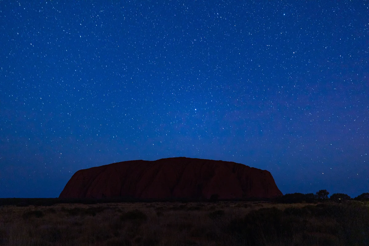 投稿写真：ウルルの星空