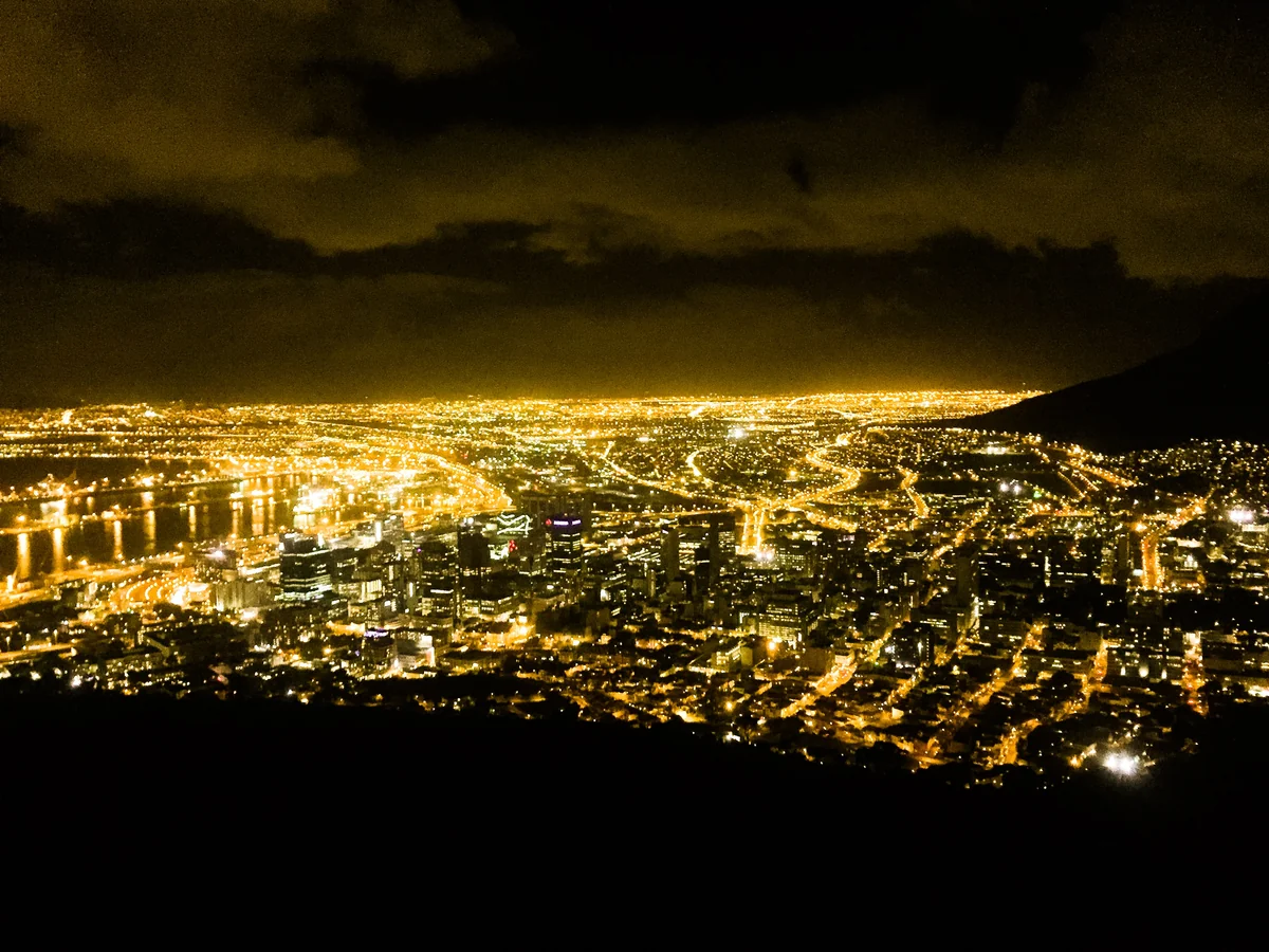投稿写真：Night view of Cape town