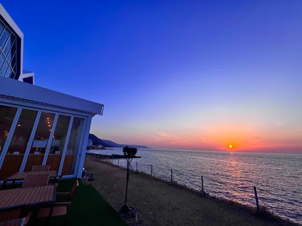 投稿：播磨灘に沈む夕陽の絶景