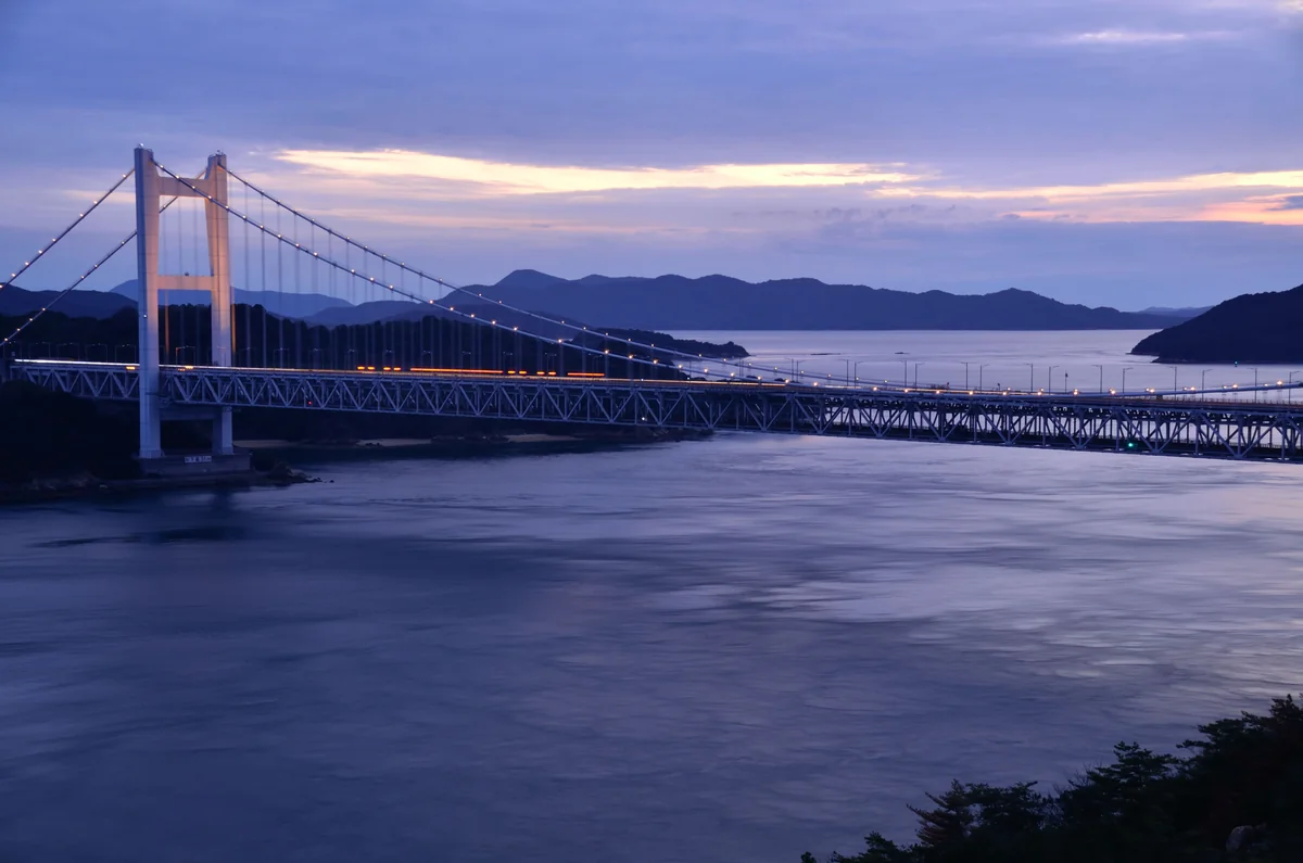 投稿写真：下津井大橋　マジックアワー