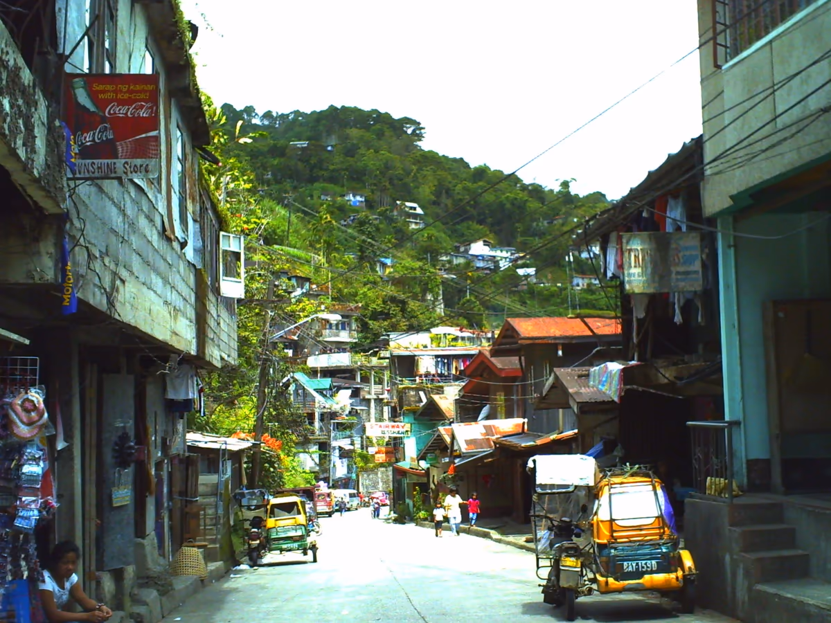 投稿写真：フィリピン・バナウェの街並み