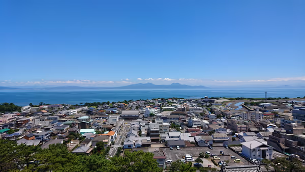 投稿：島原の城下町と熊本阿蘇の山並み
