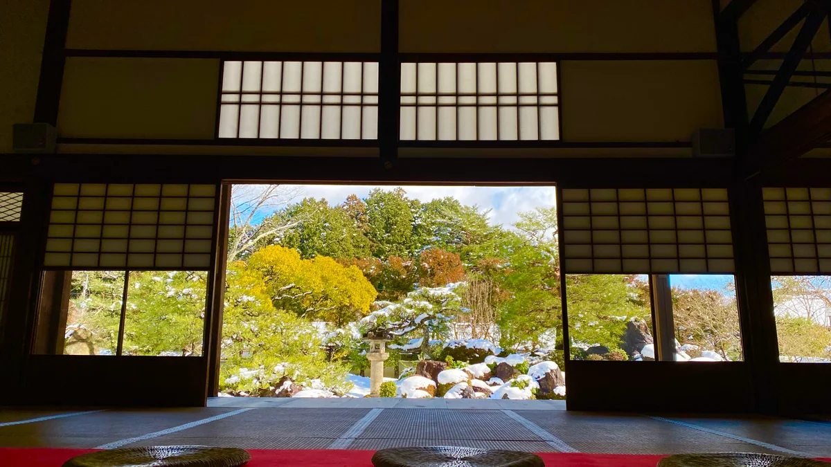 投稿写真：冬の京都の絶景❄️妙満寺「雪の庭」