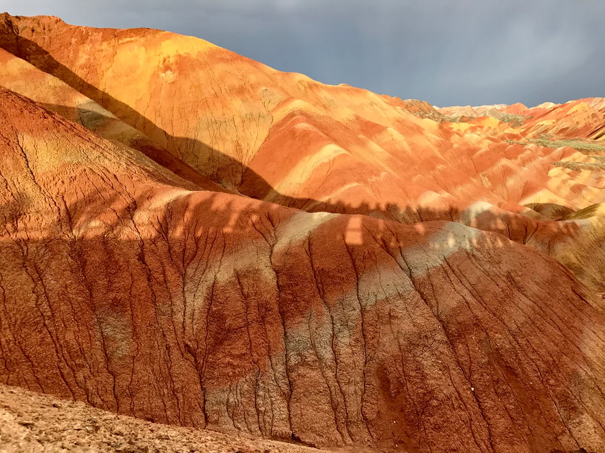 投稿写真：張液丹霞国家地質公園ー七彩丹霞