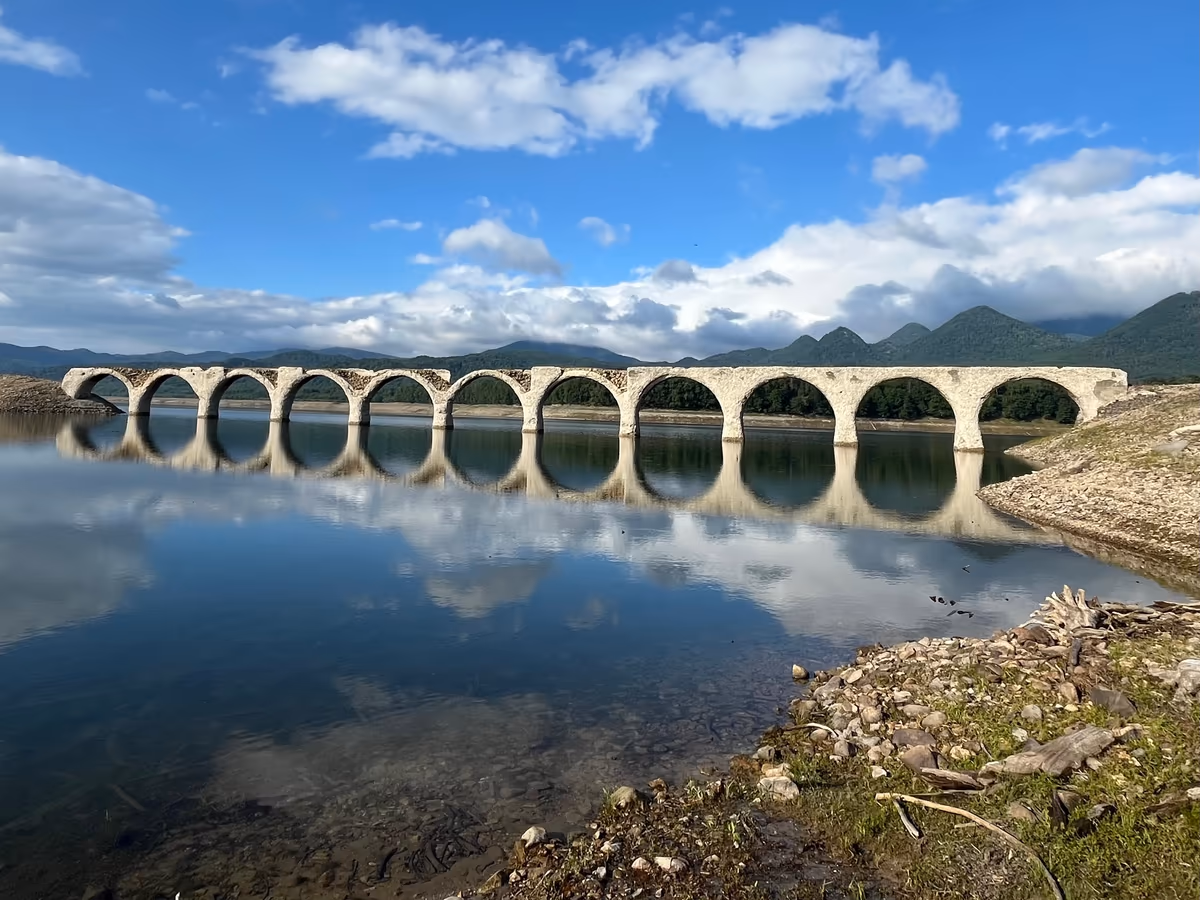 投稿写真：タウシュベツ川橋梁