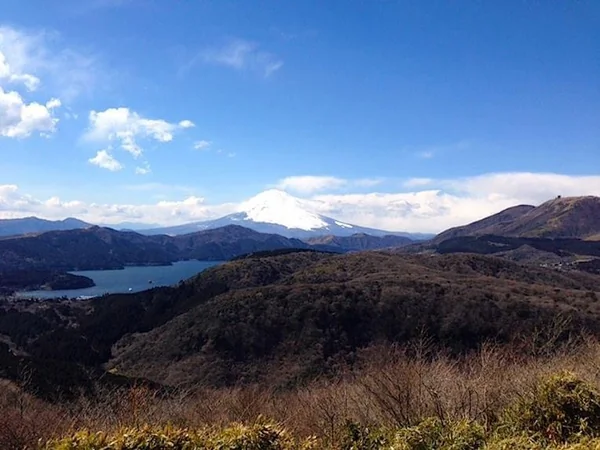 投稿：富士山と芦ノ湖。