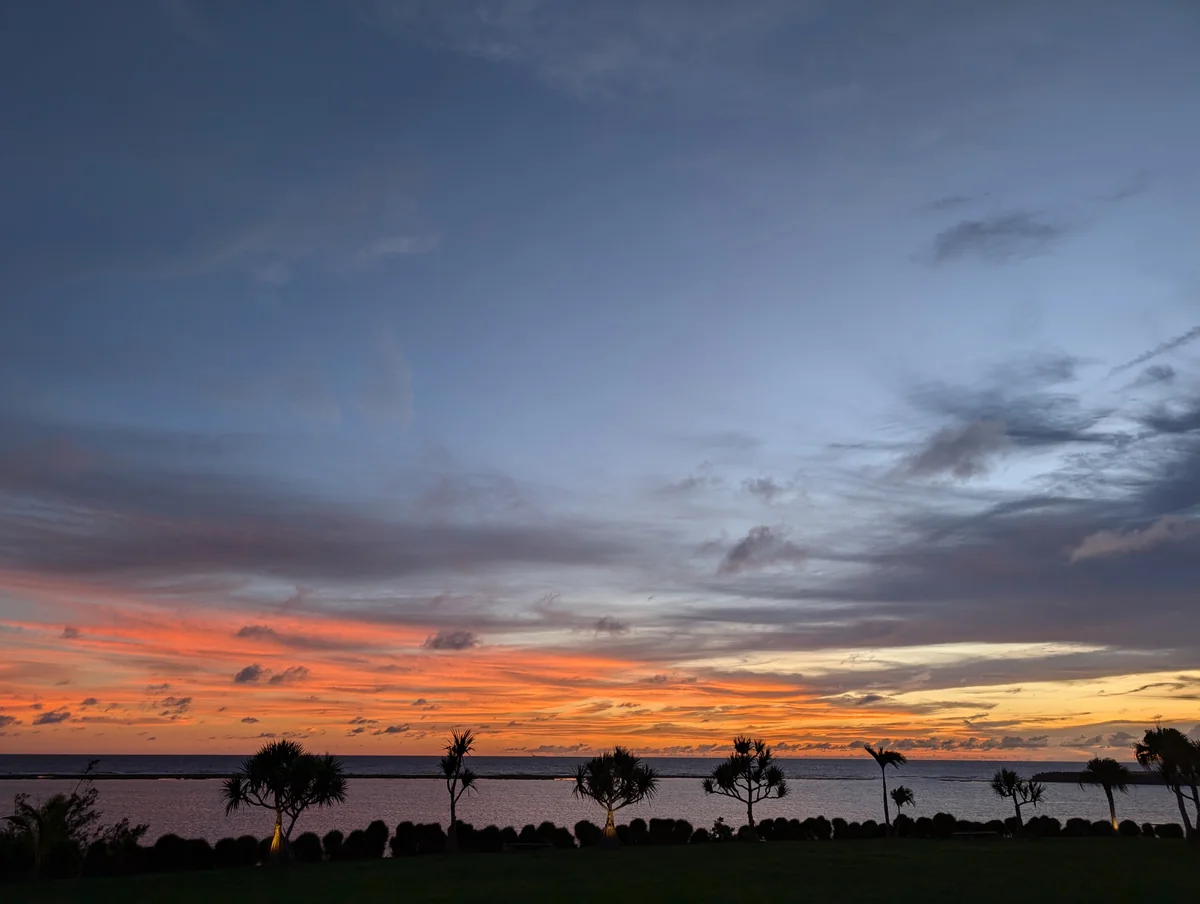 投稿写真：シンリ浜のサンセット