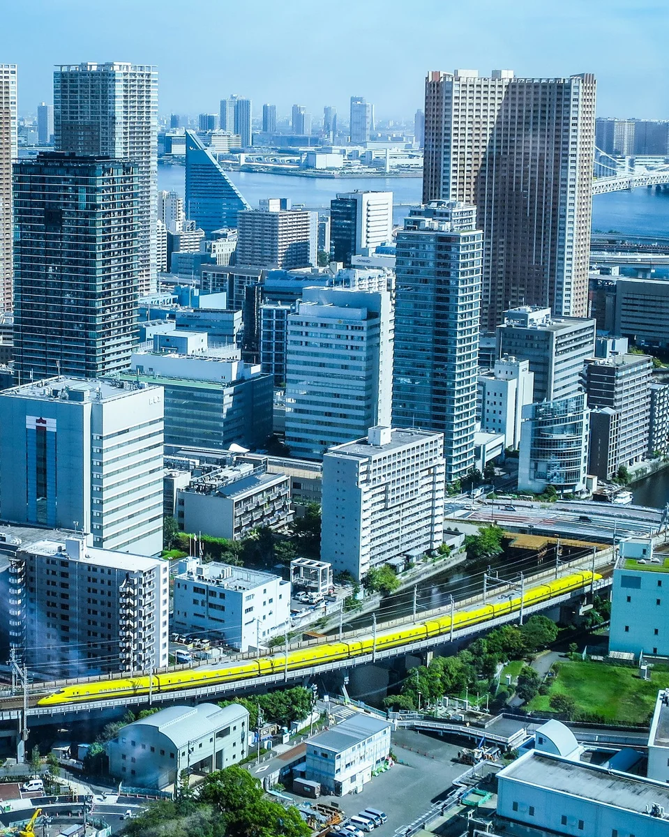 投稿写真：ドクターイエロー俯瞰