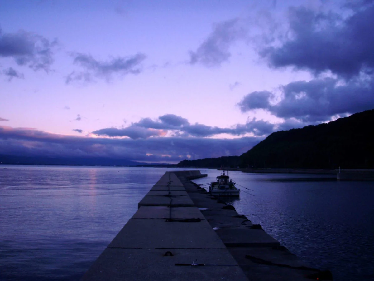 投稿写真：和木の夕暮れ