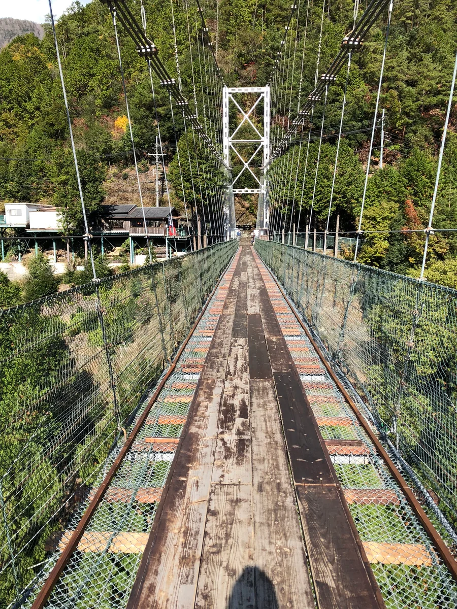 投稿写真：谷瀬の吊り橋
