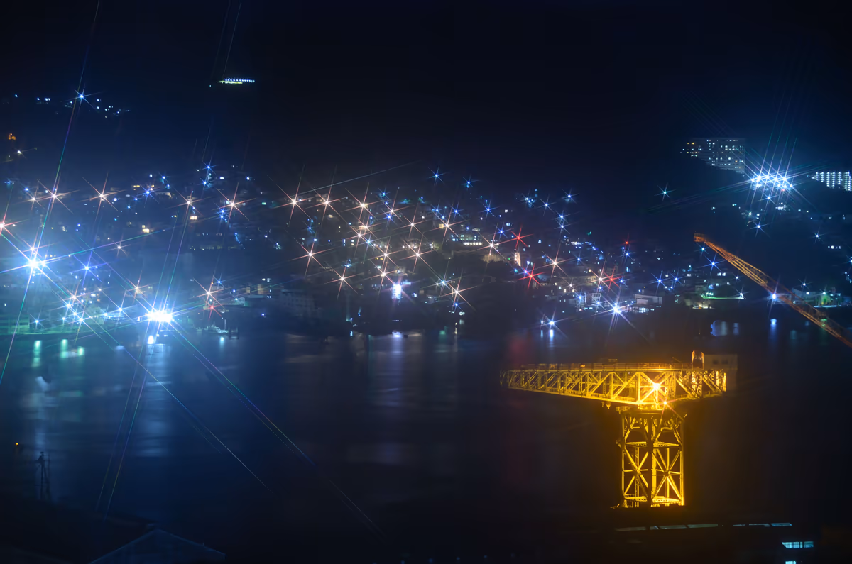 投稿写真：長崎港　夜景