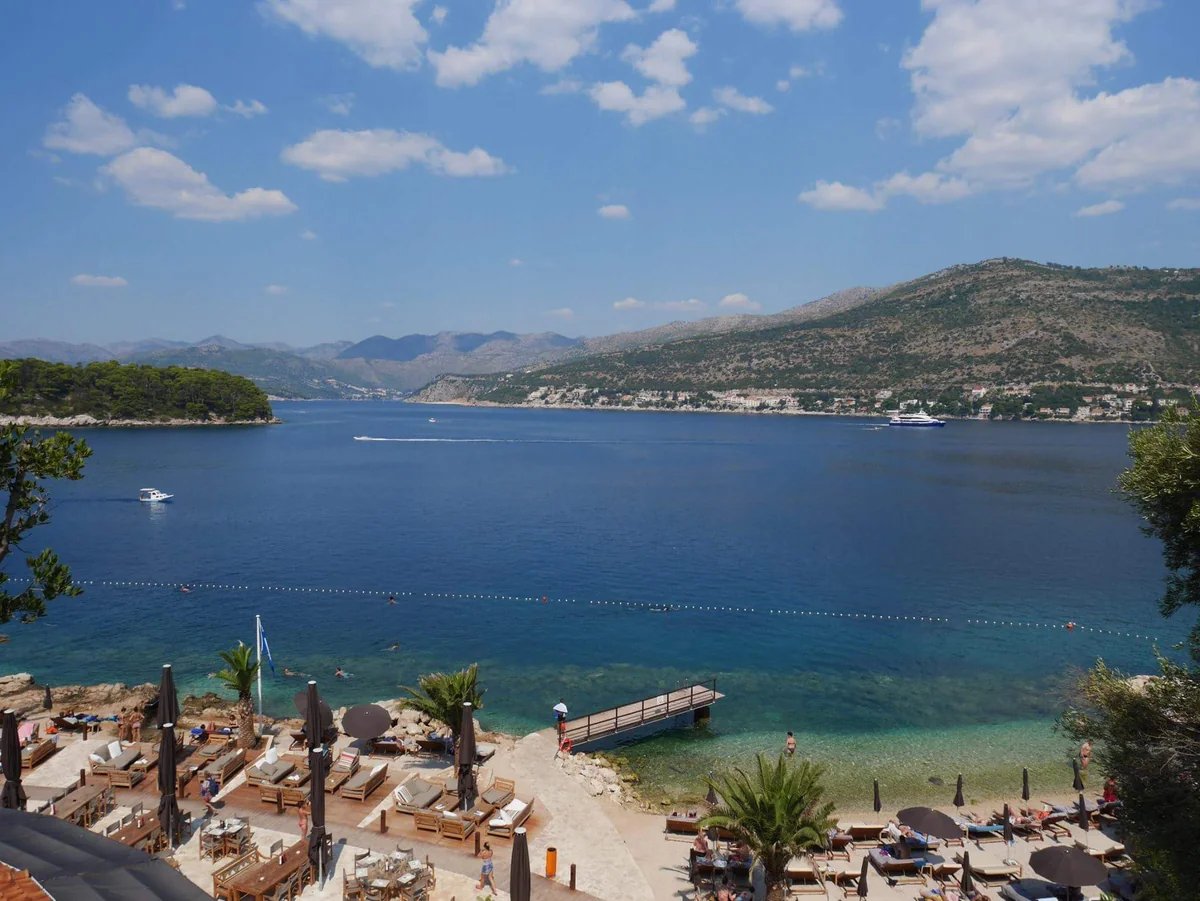 投稿写真：ドブロブニクのプライベートビーチ🏖