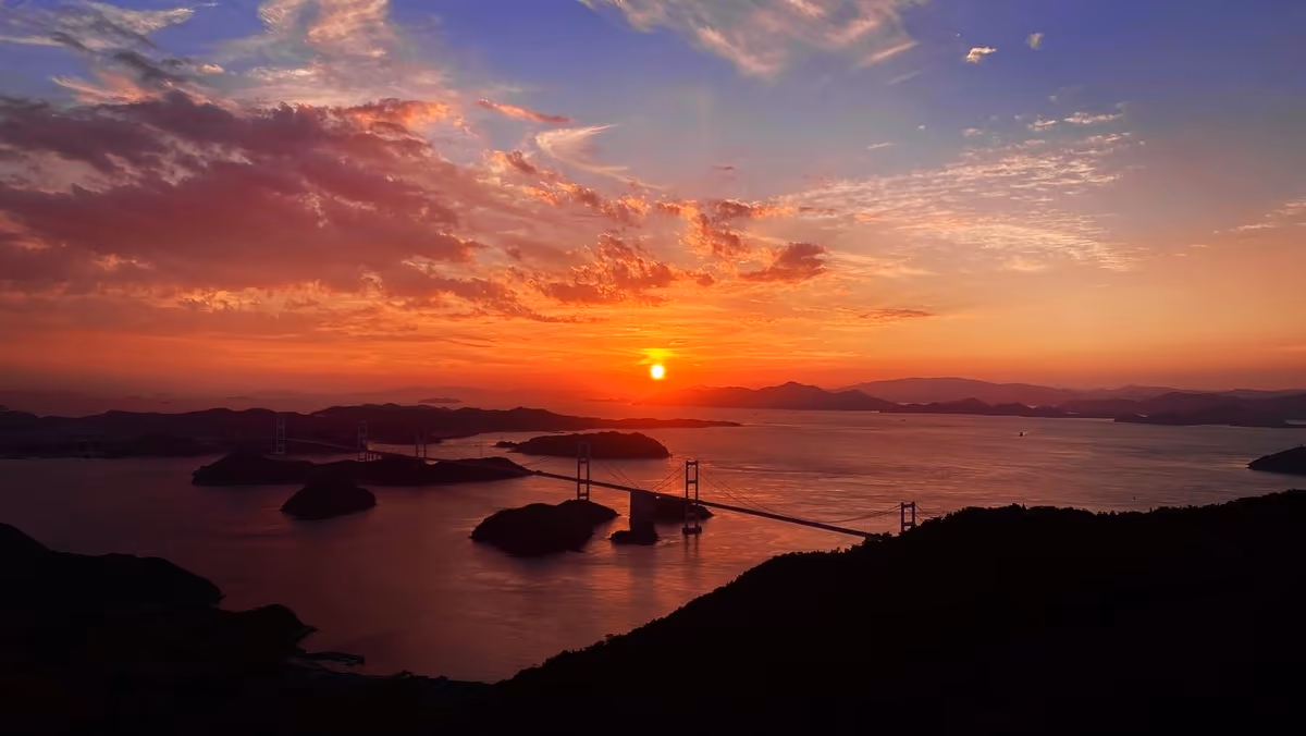 投稿写真：しまなみ海道一の夕景