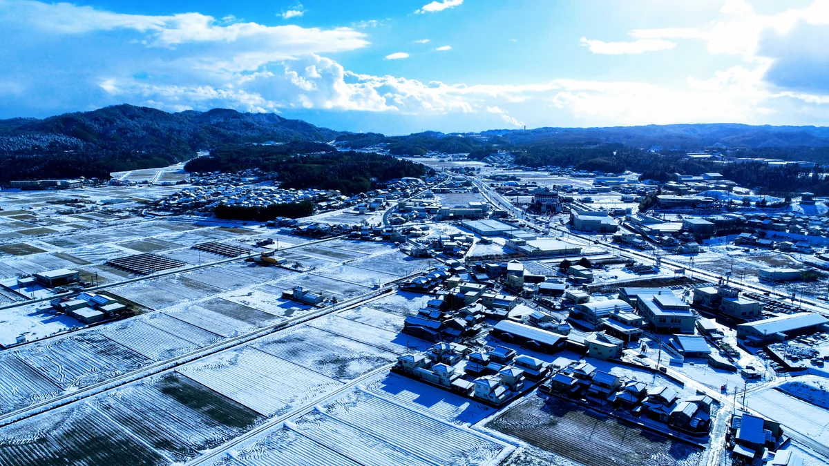 投稿写真：柳田付近から二上山方面