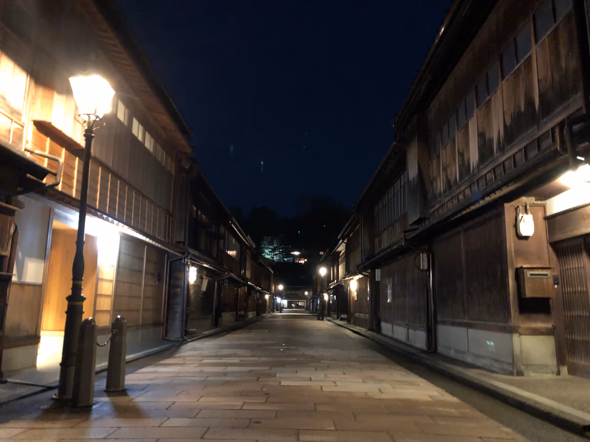 投稿写真：夜のひがし茶屋街