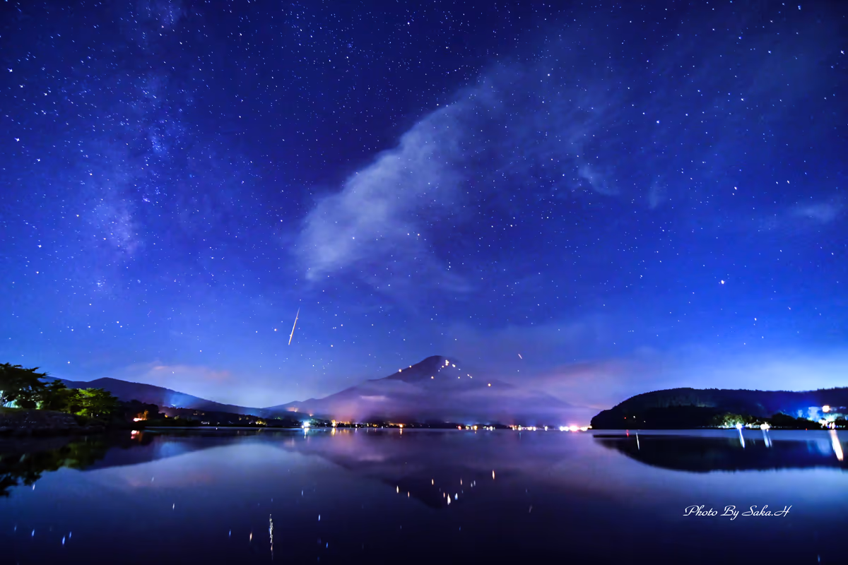 投稿写真：流れる夜