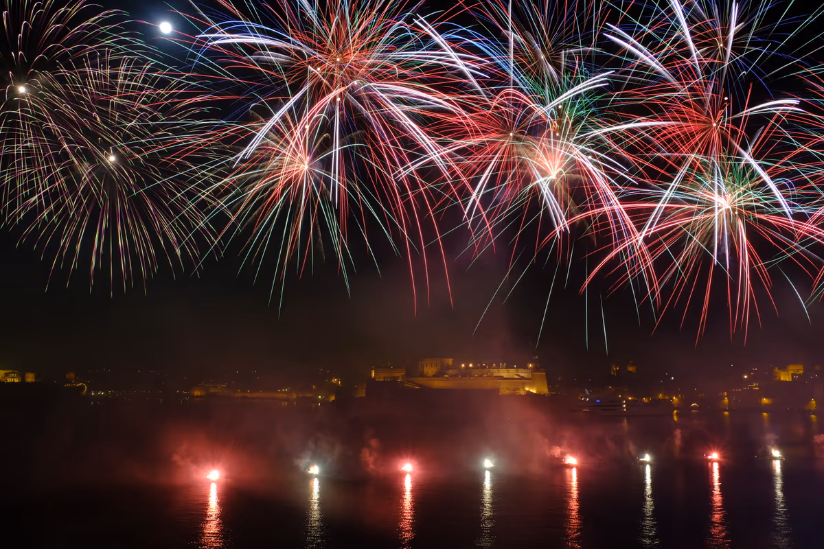 投稿写真：マルタ国際花火大会2018
