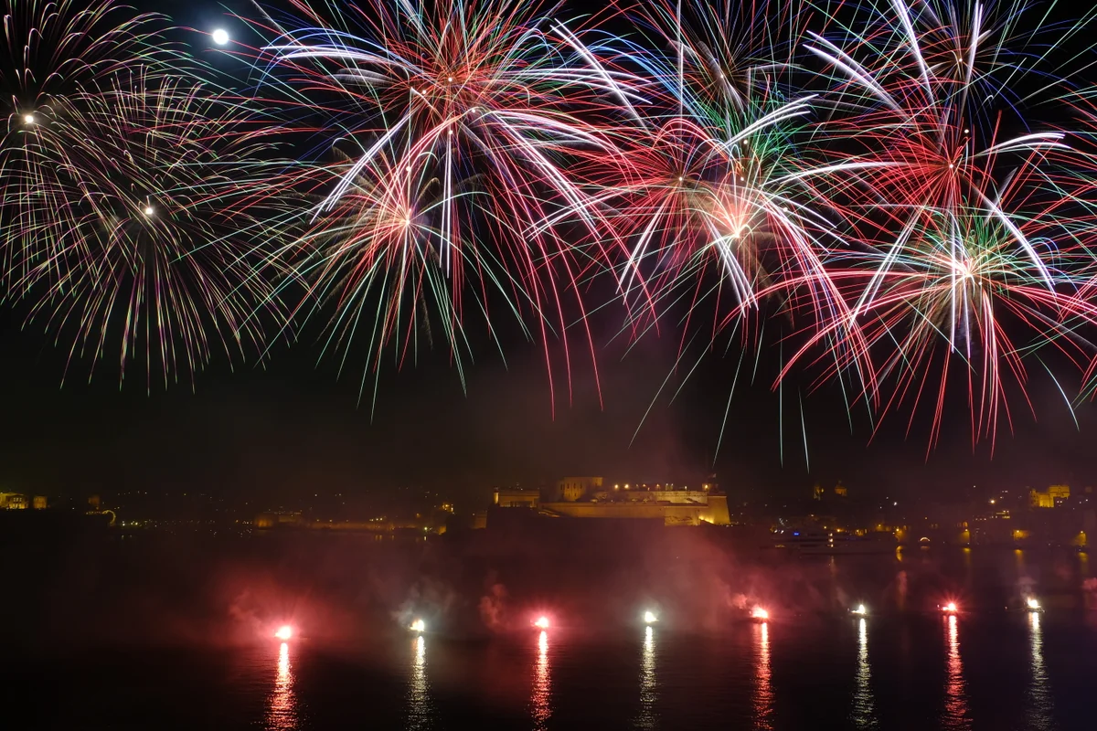 投稿写真：マルタ国際花火大会2018