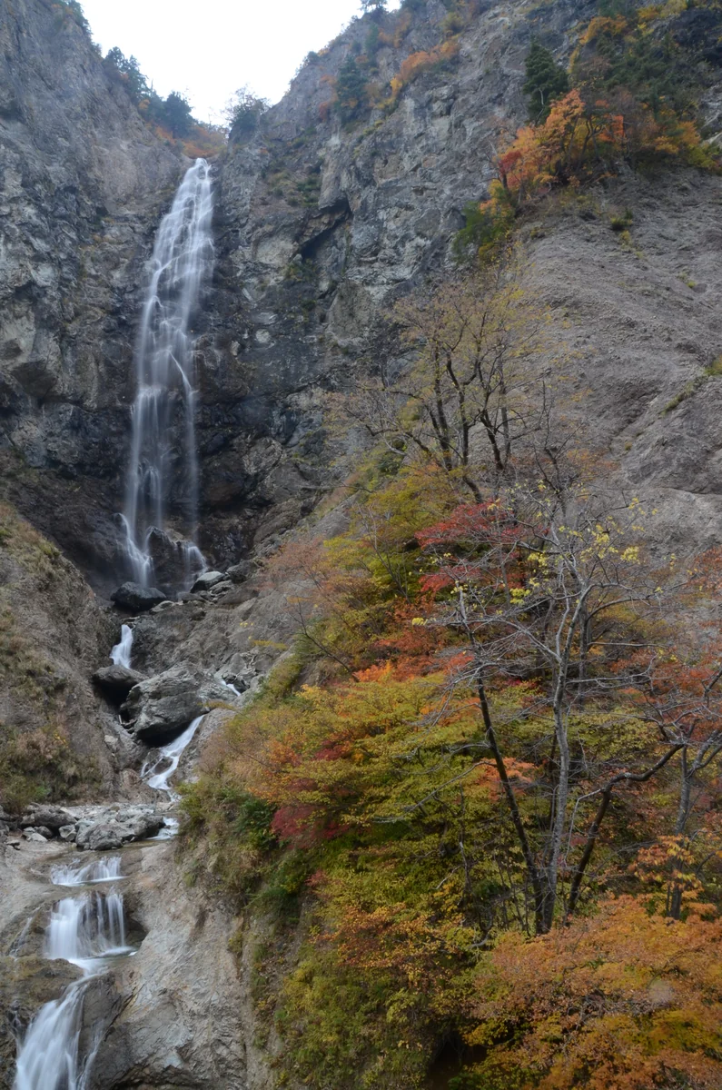 投稿写真：秋のふくべ滝
