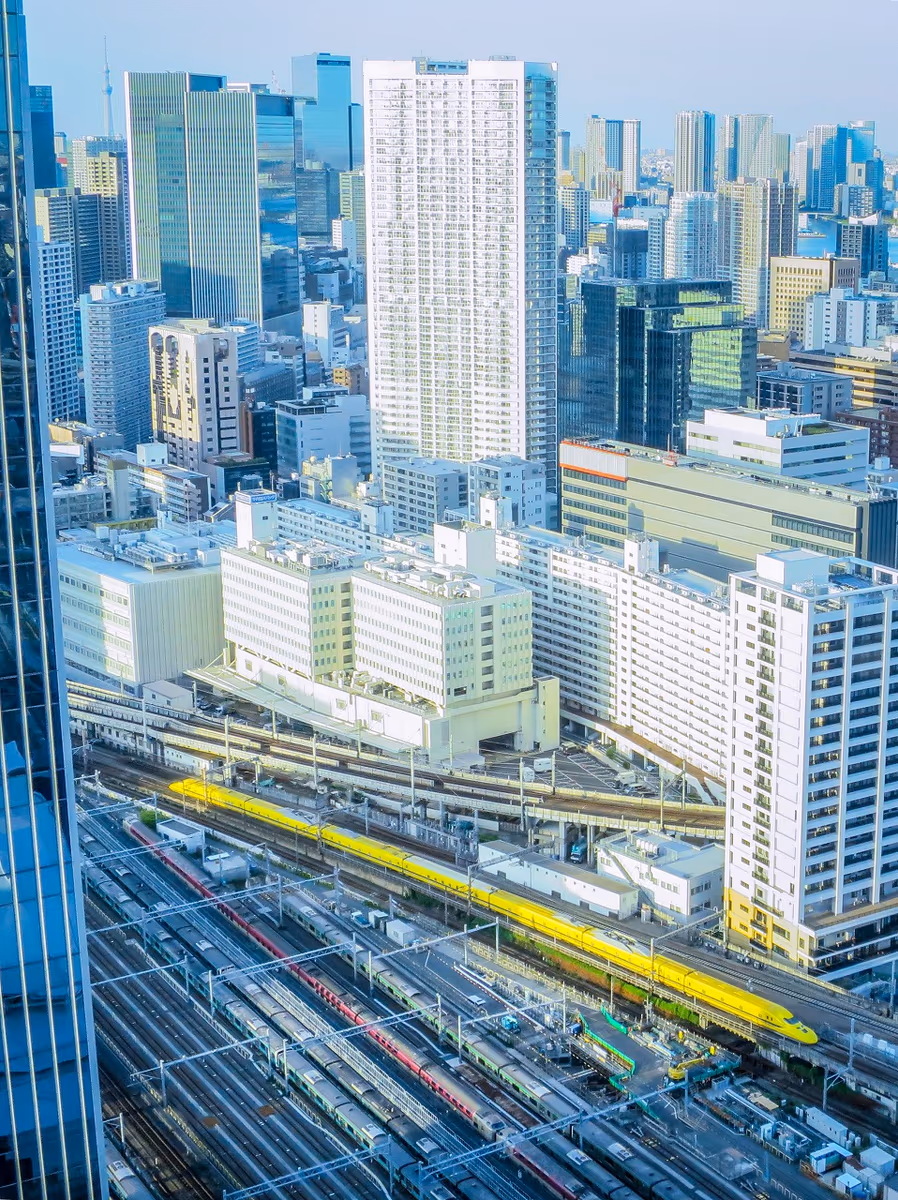投稿写真：ドクターイエロー俯瞰①