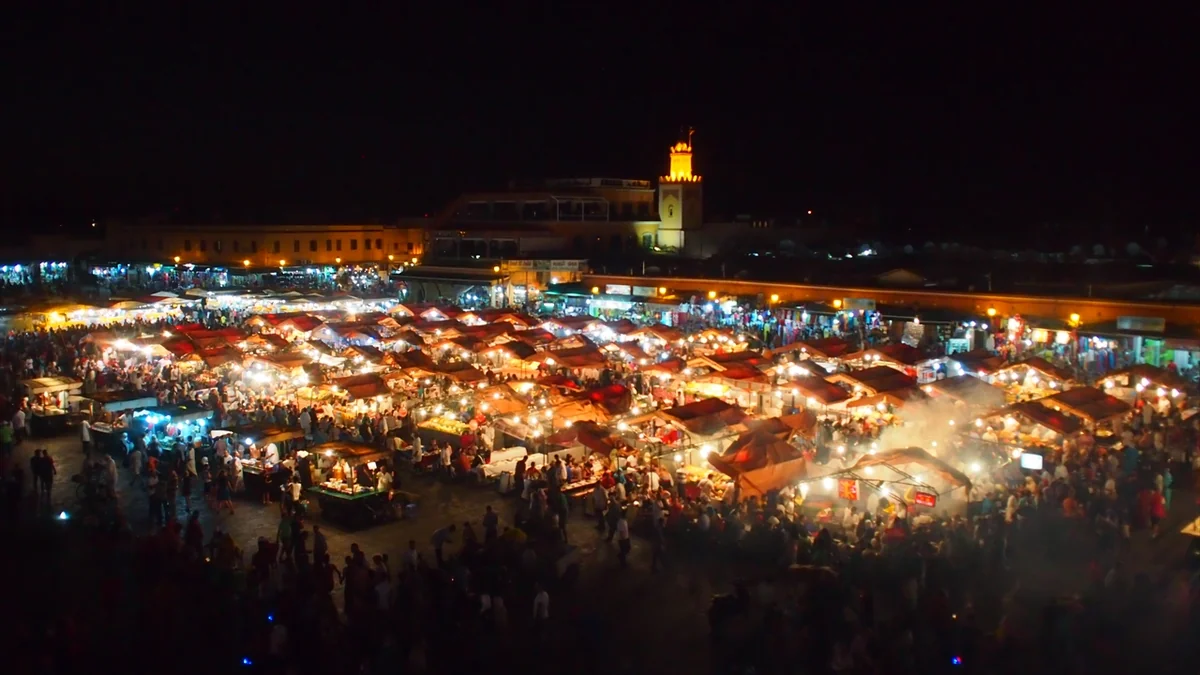 投稿写真：ジャマエルフナ広場＠マラケシュ