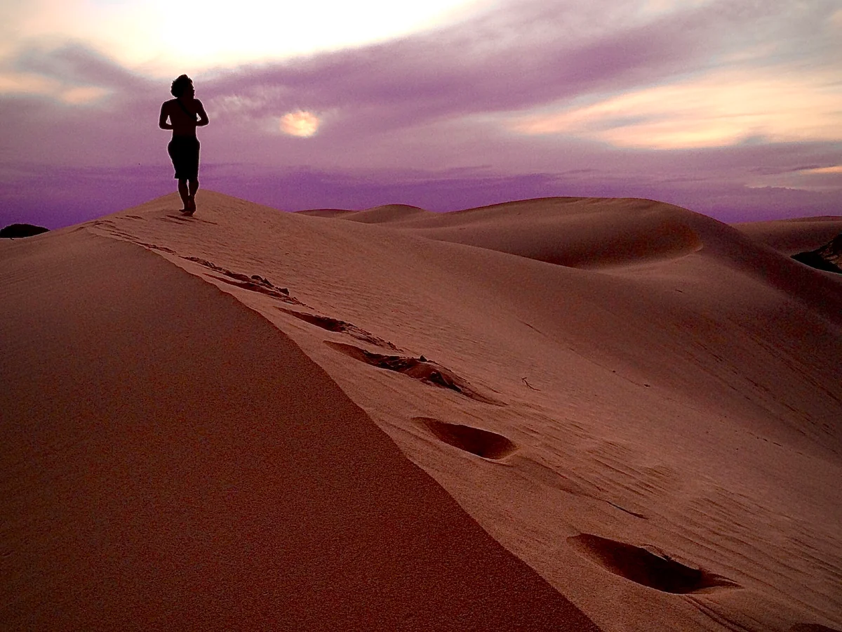 投稿写真：砂漠の青年