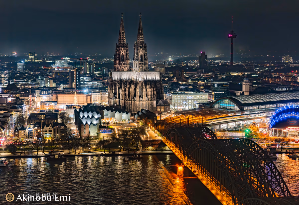 投稿写真：ケルンの夜景