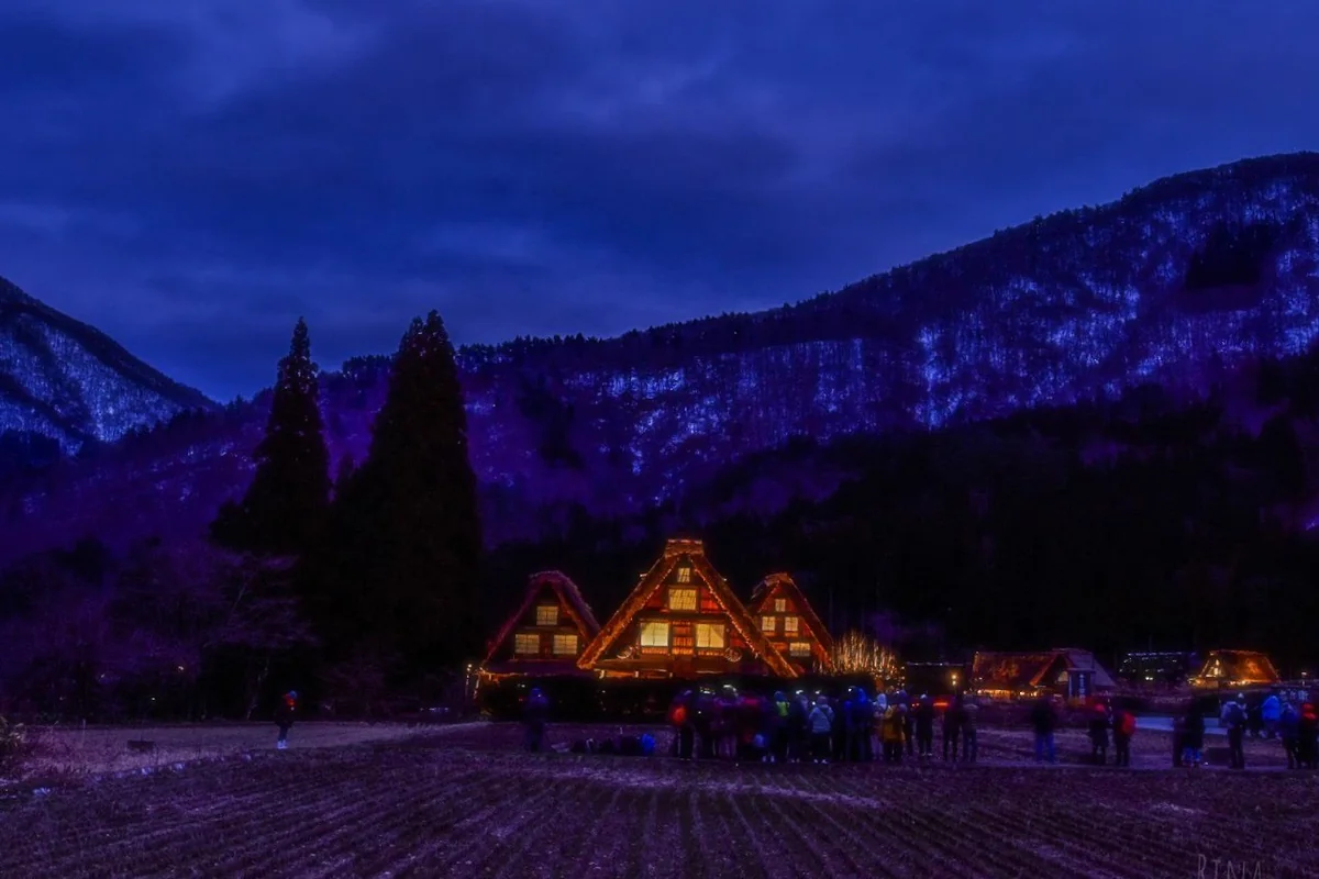 投稿写真：雪のない白川郷