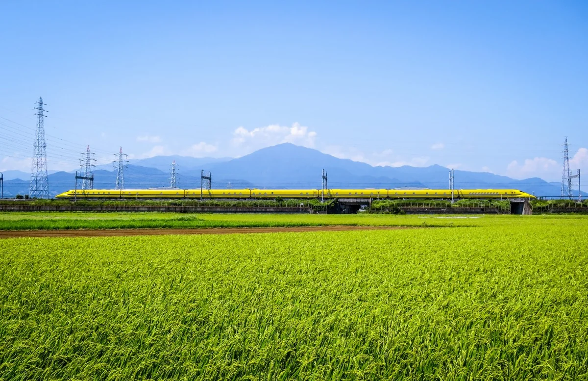 投稿写真：ドクターイエローと大山