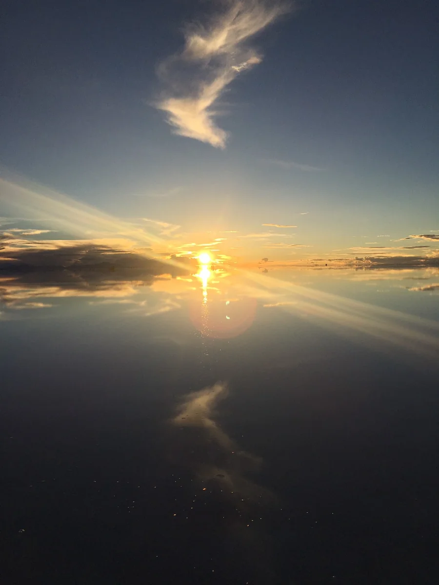 投稿写真：太陽が二つ