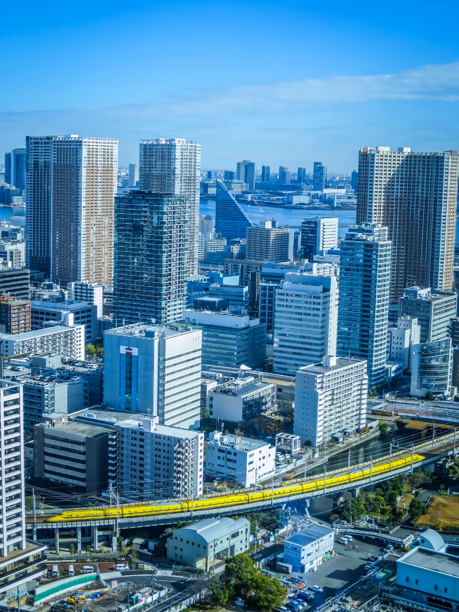 投稿写真：ドクターイエロー俯瞰