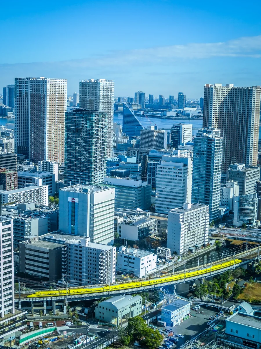 投稿写真：ドクターイエロー俯瞰