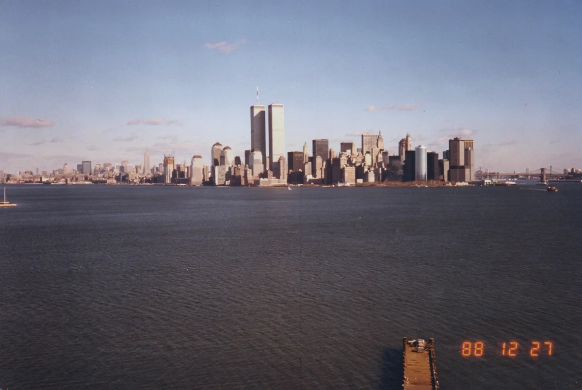 投稿写真：自由の女神の王冠から見たマンハッタン島