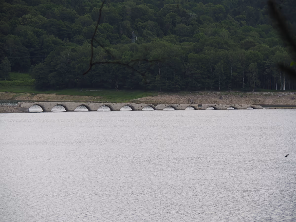 投稿写真：タウシュベツ川橋梁（まぼろしの橋）
