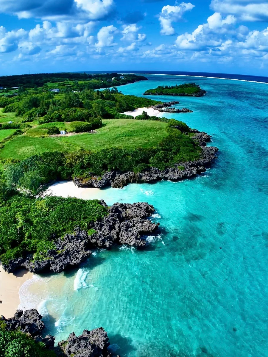 投稿写真：与論島の海