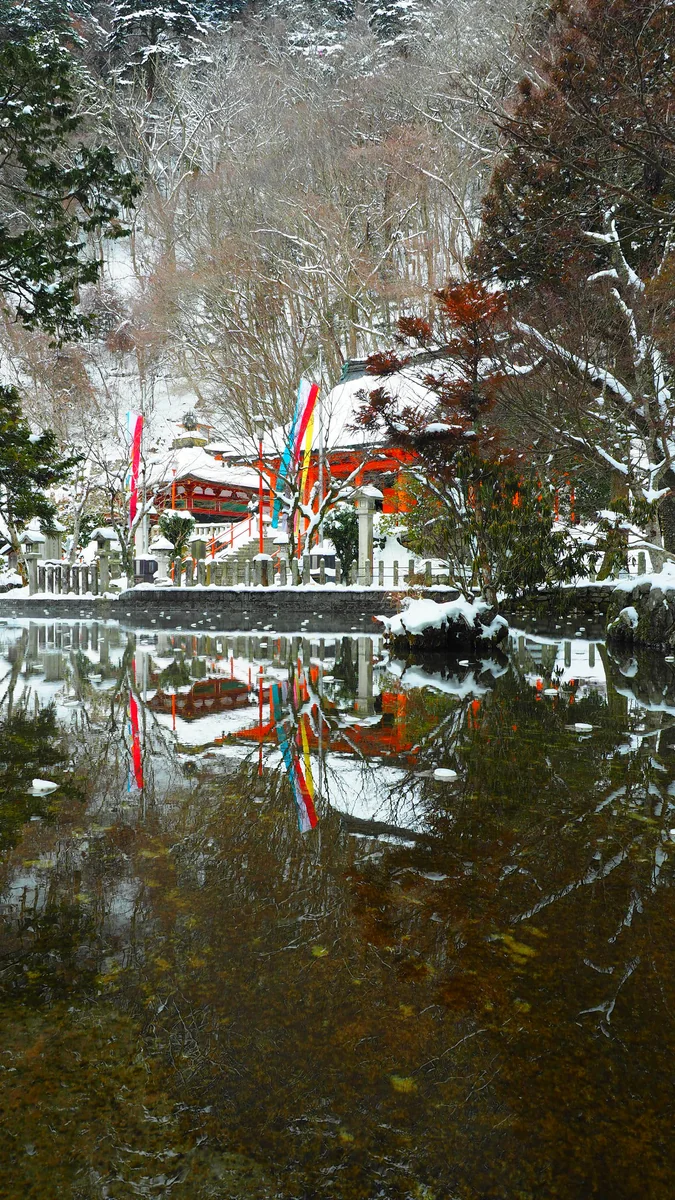 投稿写真：雪の龍泉寺