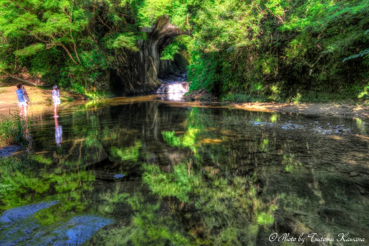 投稿写真：亀岩洞窟の清流、涼しく少しふんわり♪